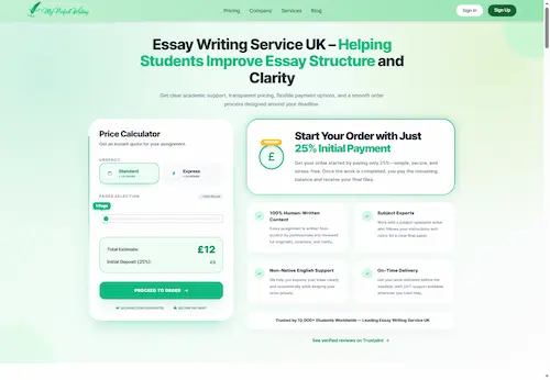 MyPerfectWriting Website